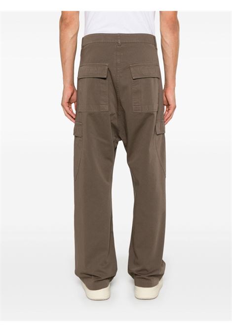 pantaloni cargo uomo dust in cotone RICK OWENS DRKSHDW | DU02D2354 TW34